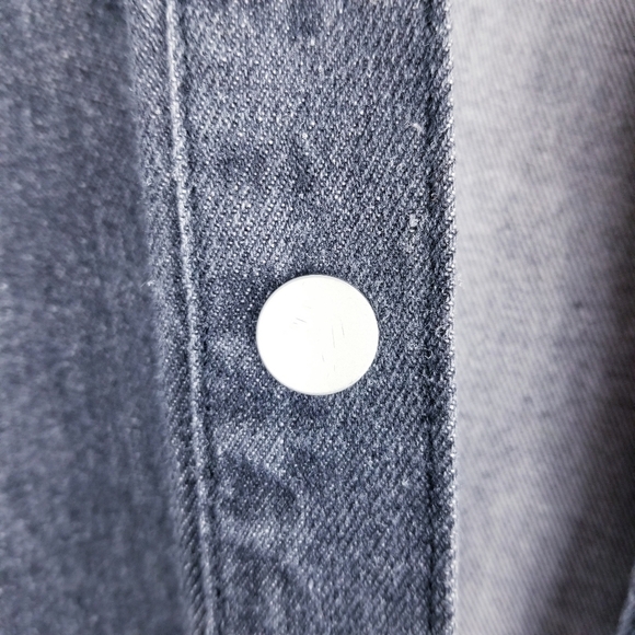 Fantastic Fawn Katy Washed Denim Babydoll Dress NWT - Picture 11 of 13